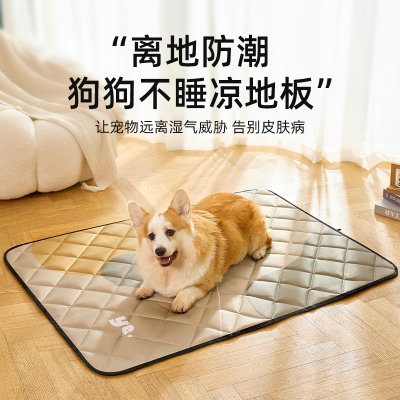 【72小時防潮黑科技】軍工級狗墊｜防水防尿一擦淨｜-30℃抗凍+50℃抗變形｜車載家居兩用